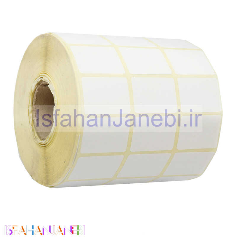 اصفهان جانبی-برچسب پرینتر لیبل زن 25*35 میلی متر 6000 عددی