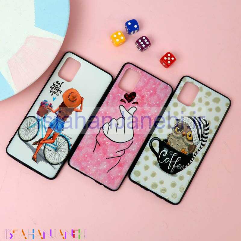 اصفهان جانبی-قاب فانتزی برجسته دخترانه سامسونگ A51 سری 10