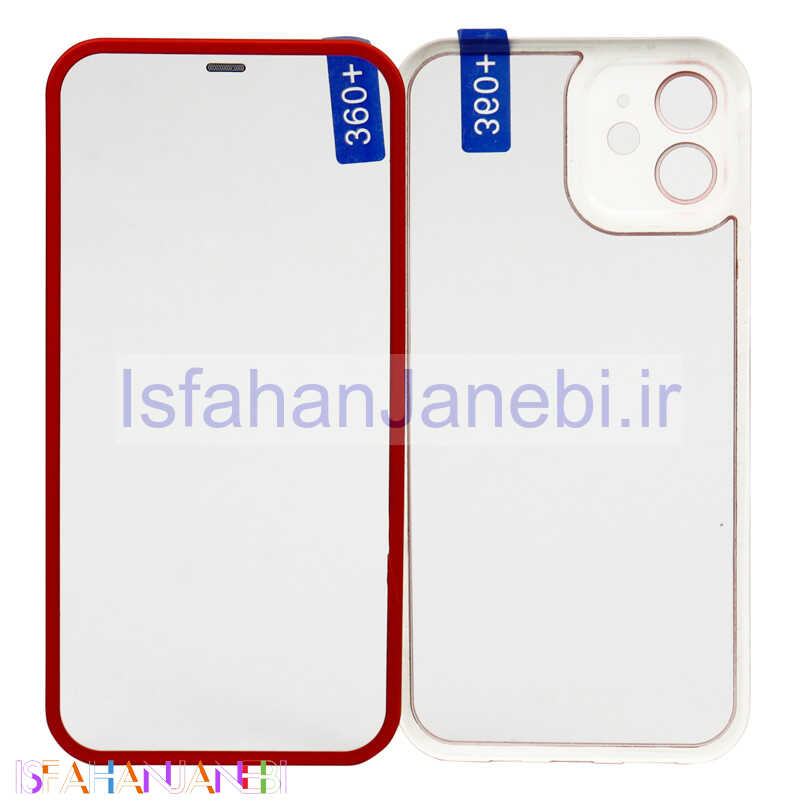اصفهان جانبی-قاب + گلس Top Shock Clear آیفون iPhone 12 Pro Max
