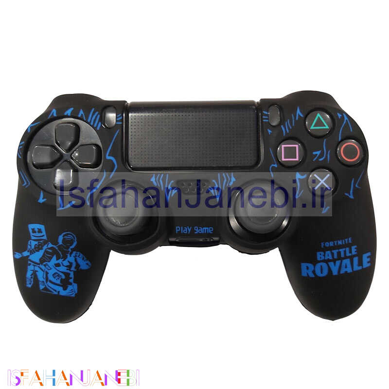 اصفهان جانبی-روکش دسته بازی PS4 طرح Fortnite Royale آبی