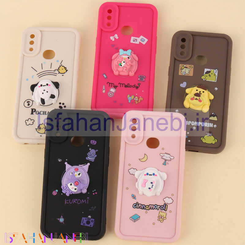 اصفهان جانبی-قاب سولید سامسونگ Galaxy A10s اسپینردار محافظ لنزدار