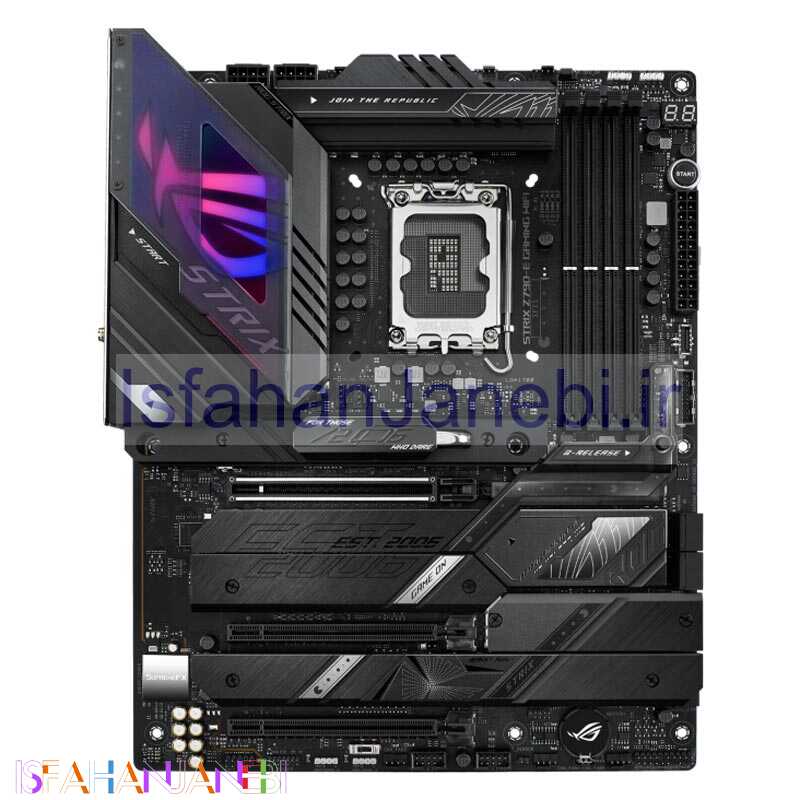 اصفهان جانبی-مادربرد ایسوس ROG STRIX Z790-E Gaming WIFI DDR5