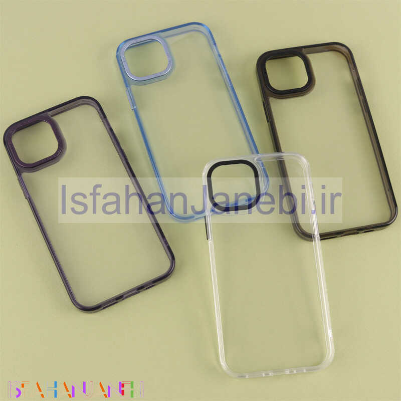 اصفهان جانبی-قاب شفاف دور رنگی Creative آیفون iPhone 12 / 12 Pro