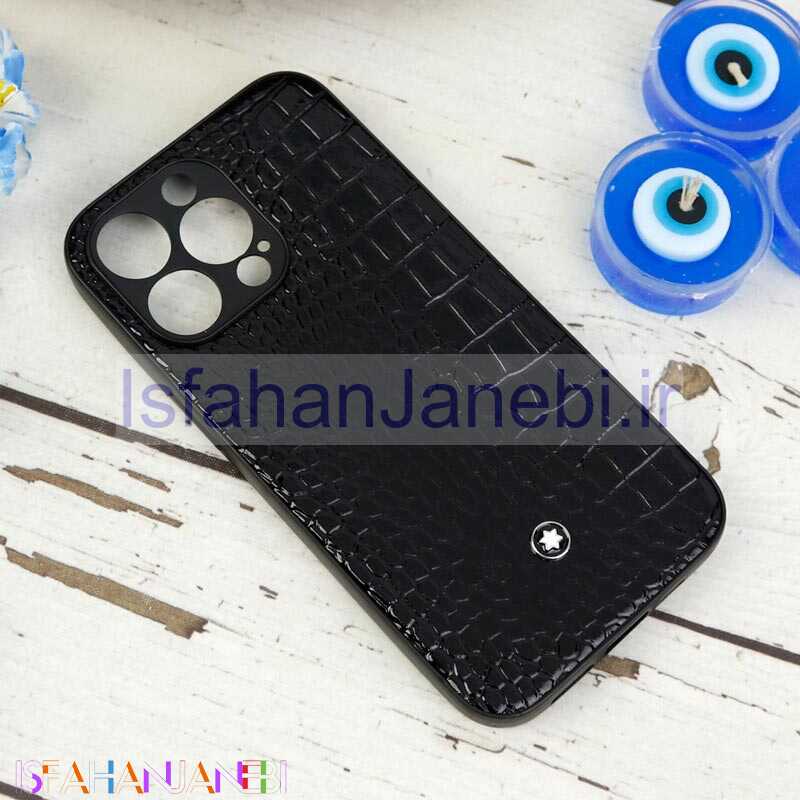 اصفهان جانبی-قاب چرمی Mont Blanc آیفون iPhone 13 Pro