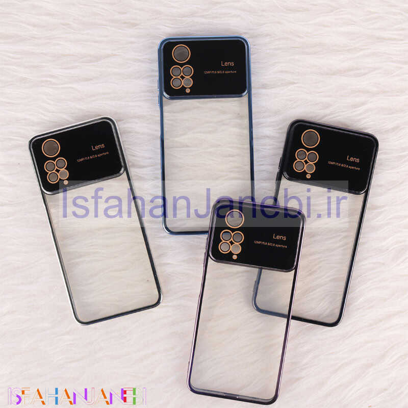 اصفهان جانبی-قاب My Case شفاف Lens Aperture محافظ لنزدار Xiaomi Redmi Note 11 / 11s