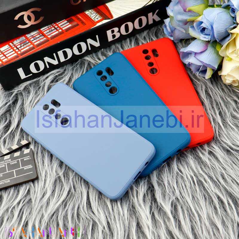 اصفهان جانبی-قاب طرح سیلیکونی داخل موکت محافظ لنزدار Xiaomi Redmi Note 8 Pro
