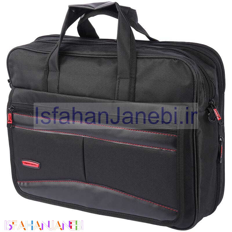 اصفهان جانبی-کیف لپ تاپ دوشی Pierre Cardin کد 433