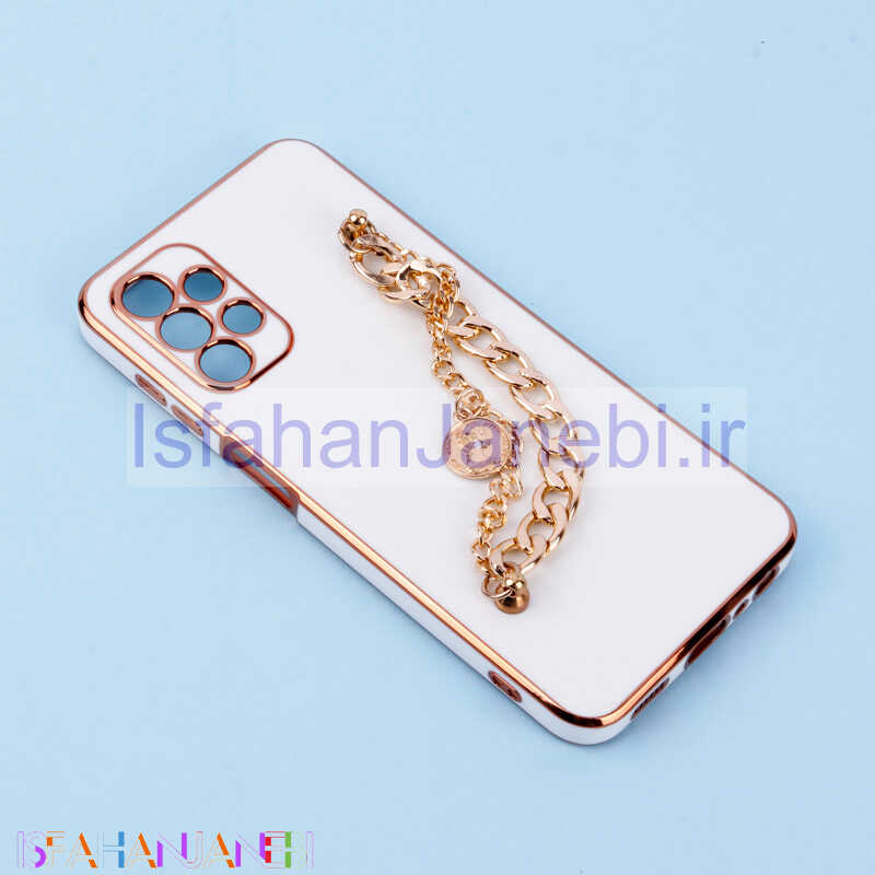 اصفهان جانبی-قاب My Case محافظ لنزدار + آویز دستی کارتیر Samsung Galaxy A13 4G