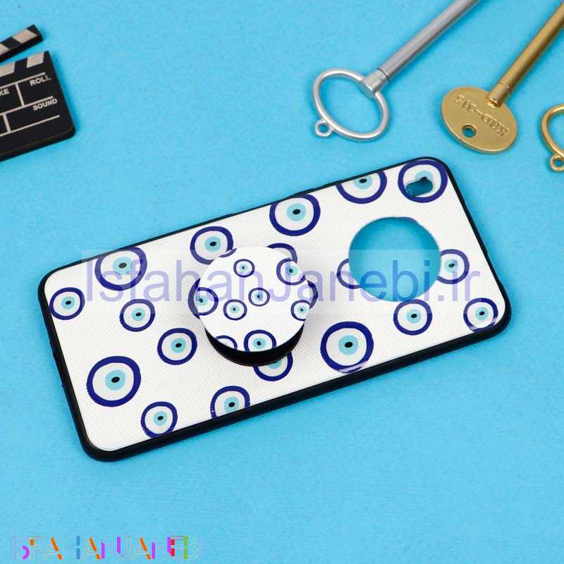 اصفهان جانبی-قاب فانتزی برجسته + پاپ سوکت طرح چشم و نظر هواوی Y9a سری D