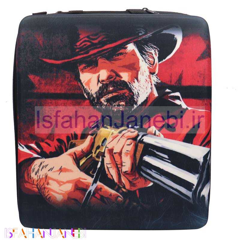 اصفهان جانبی-کیف کنسول بازی PS4 طرح Red Dead 2 کد 2