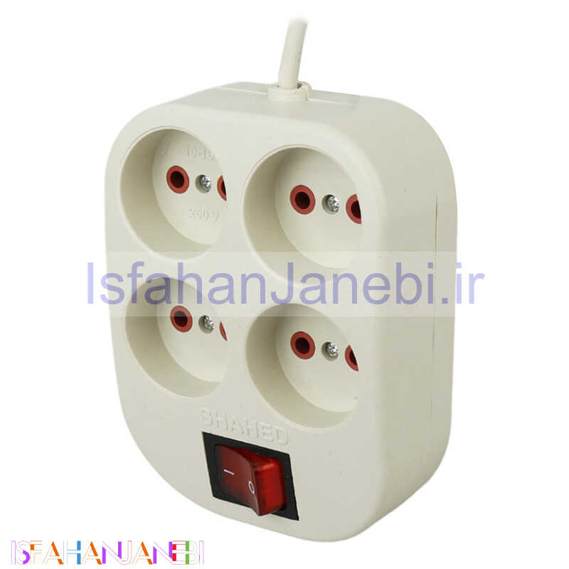 اصفهان جانبی-چند راهی 4 خانه برق شاهد الکتریک Shahed Electric با کابل 1٫5 متری
