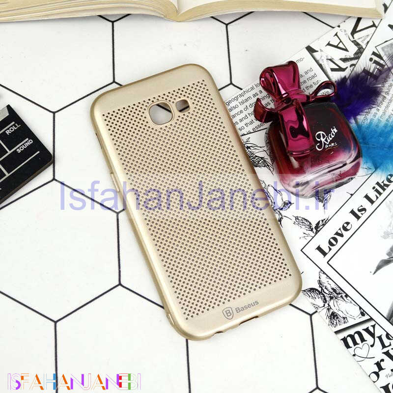 اصفهان جانبی-قاب ژله ای BASEUS LUSTRE سامسونگ A5 2017 طلایی