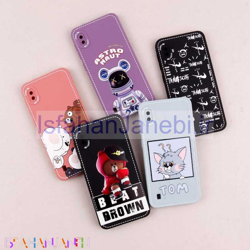 اصفهان جانبی-قاب محافظ لنزدار طرح دوخت Samsung Galaxy A10