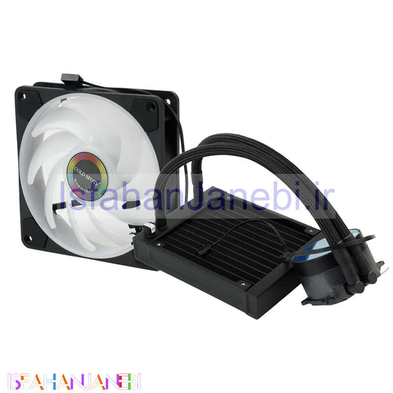 اصفهان جانبی-فن خنک کننده CPU کلد اسپاتس Cold Spots CL 120 RGB