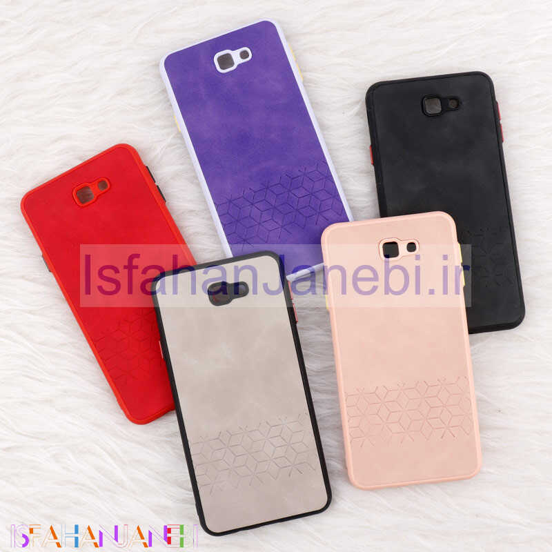 اصفهان جانبی-قاب چرمی طرحدار Smartphone محافظ لنزدار Samsung Galaxy J7 Prime