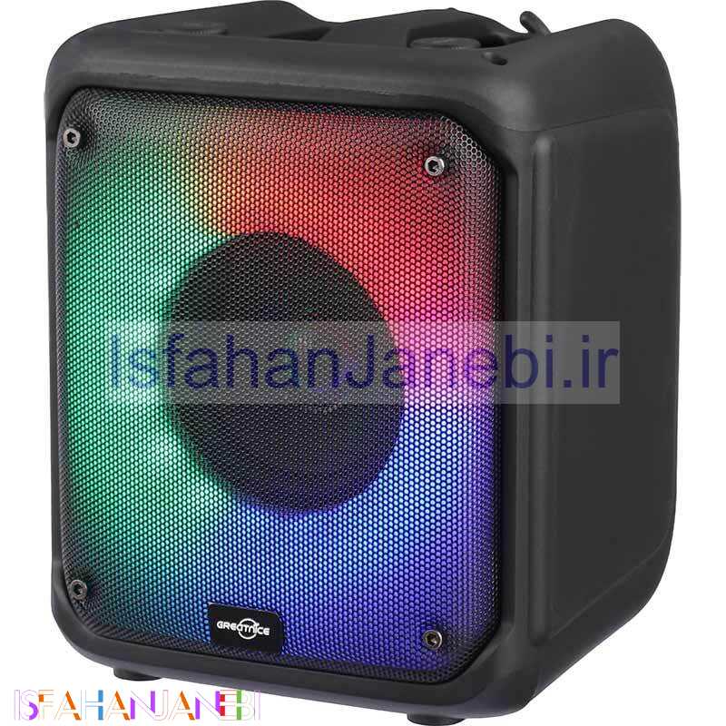 اصفهان جانبی-اسپیکر بلوتوثی رم و فلش خور Greatnice GTS-1886 + میکروفون