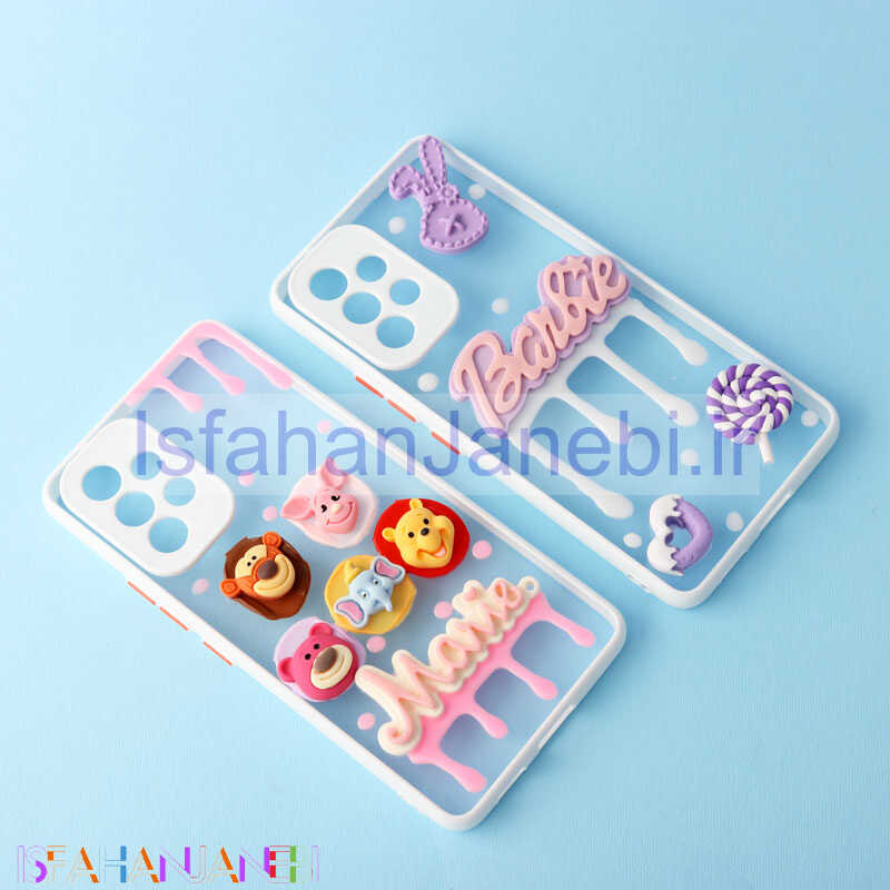 اصفهان جانبی-قاب شفاف عروسکی برجسته محافظ لنزدار Samsung Galaxy A53 5G