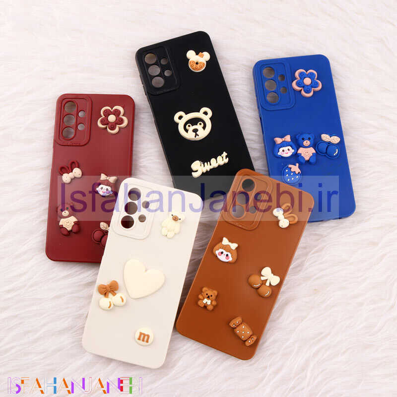 اصفهان جانبی-قاب فانتزی عروسکی Pro Camera محافظ لنزدار Samsung Galaxy A13 4G