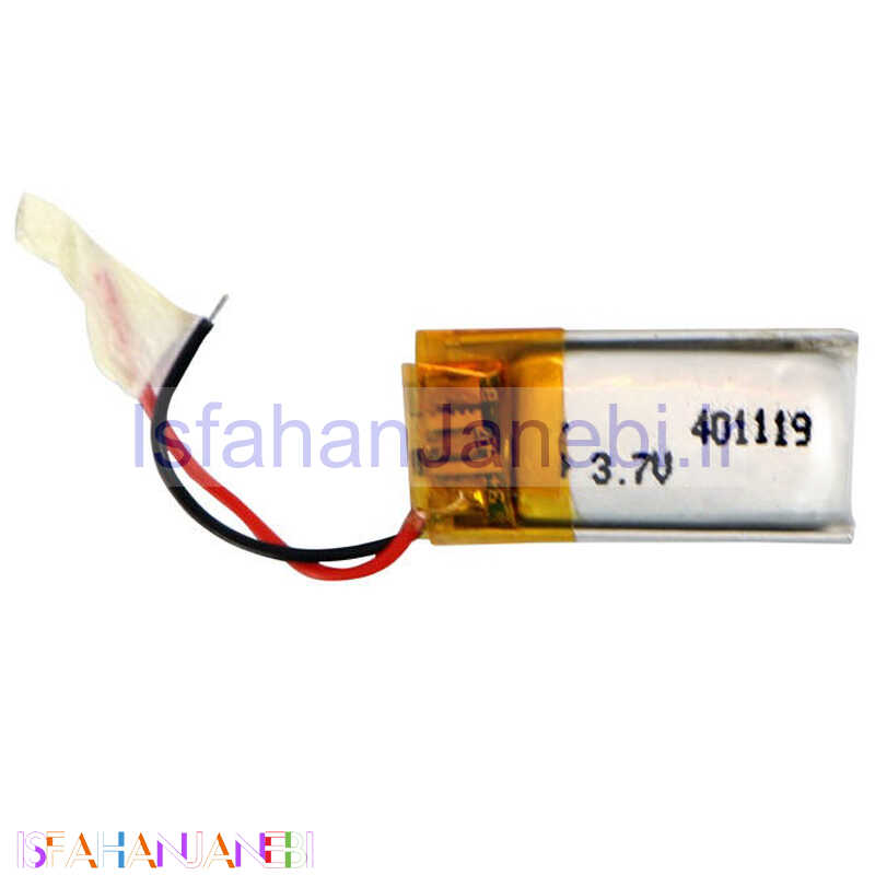 اصفهان جانبی-باتری لیتیوم 250mAh 40*11*19mm 401119