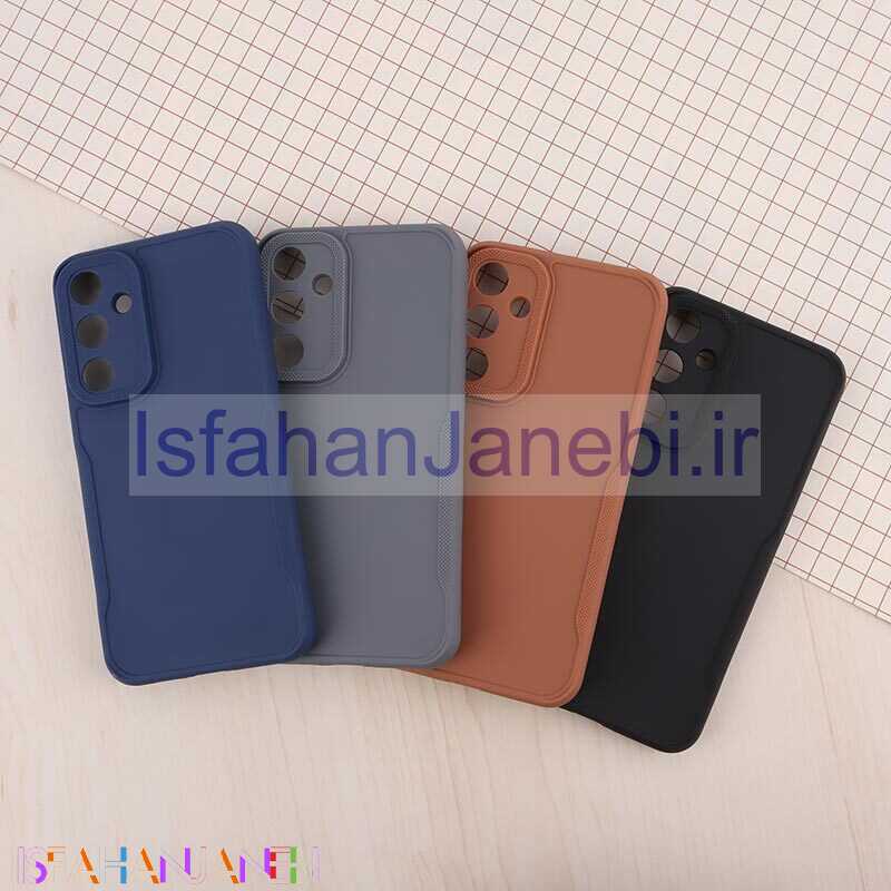 اصفهان جانبی-قاب ژله ای Defender سامسونگ Galaxy A55 محافظ لنزدار