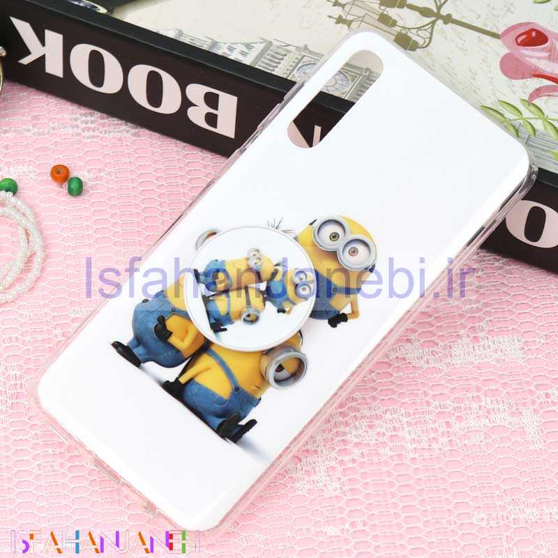 اصفهان جانبی-قاب سوپر IMD دور شفاف پاپ سوکت دار Samsung A30s / A50s مینیون