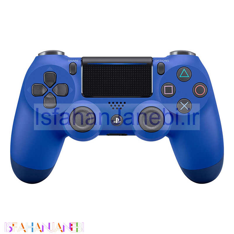 اصفهان جانبی-دسته بازی بی سیم SONY PlayStation 4 DualShock 4 High Copy آبی کاربنی