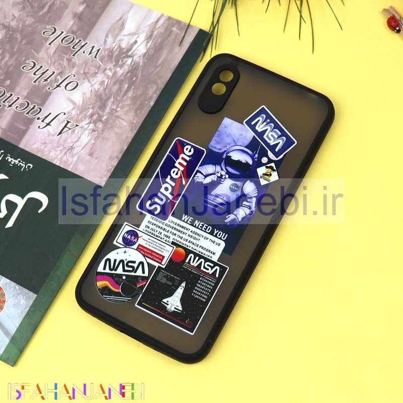 اصفهان جانبی-قاب PC مات محافظ لنزدار طرحدار NASA شیائومی Redmi 9A