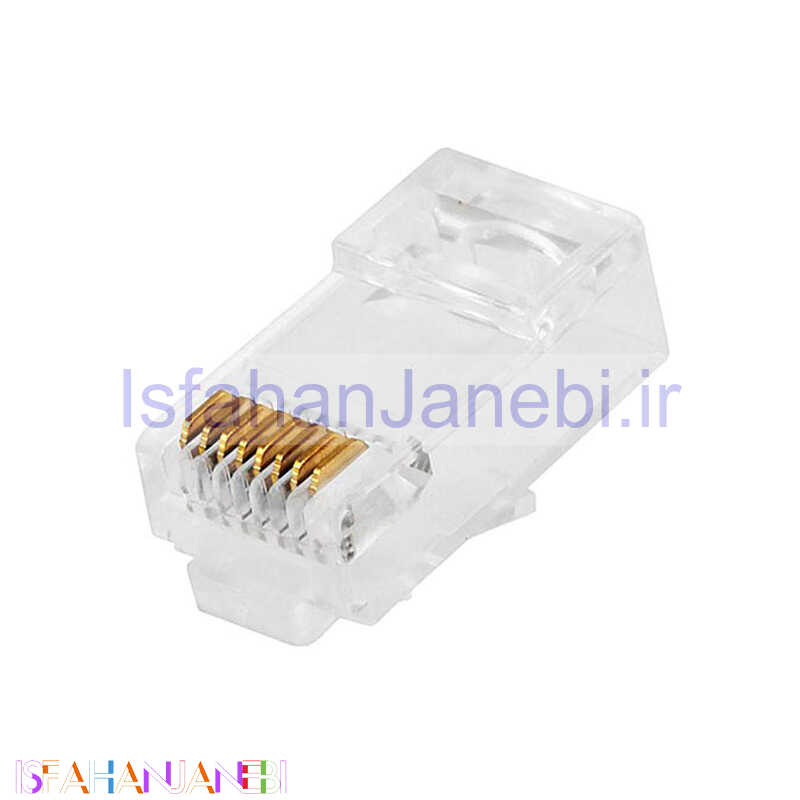 اصفهان جانبی-سوکت V-net CAT6 بسته 100 عددی