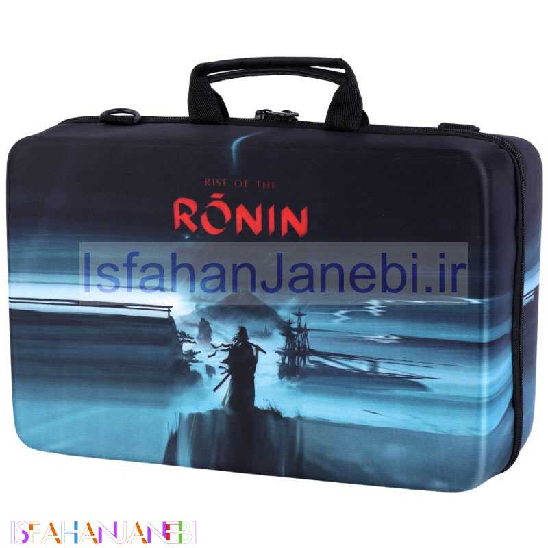 اصفهان جانبی-کیف کنسول بازی PS5 Slim طرح Rise of the Ronin