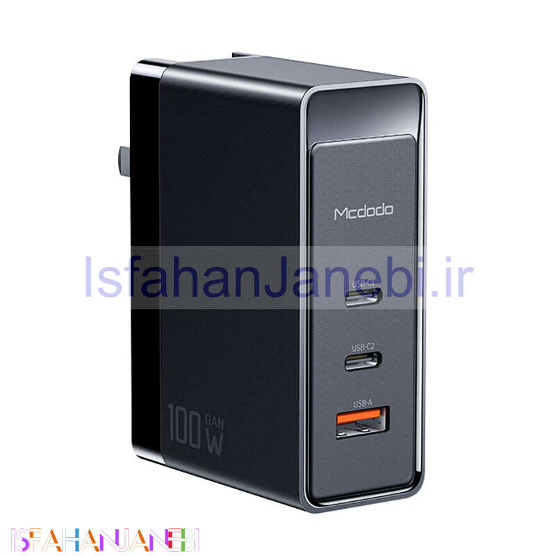 اصفهان جانبی-کلگی فست شارژ Mcdodo CH-810 3Port 5A QC4.0 PD 100W