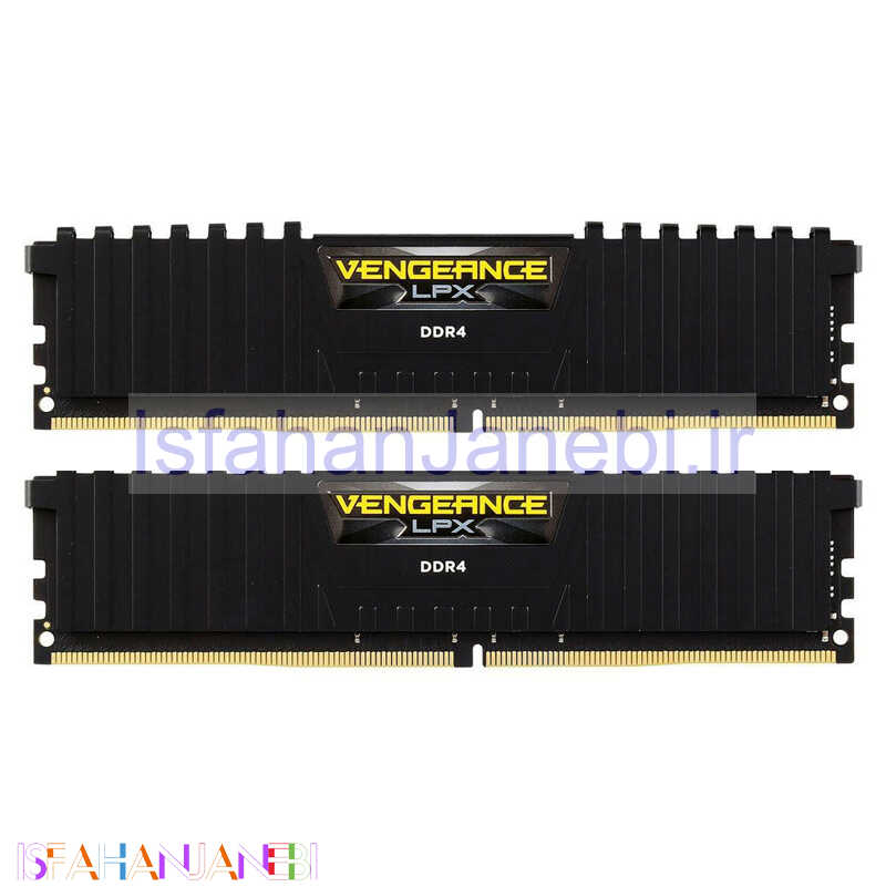 اصفهان جانبی-رم کامپیوتر کورسیر&nbsp;Corsair Vengeance LPX 32GB DDR4 2400MHz CL16 Dual