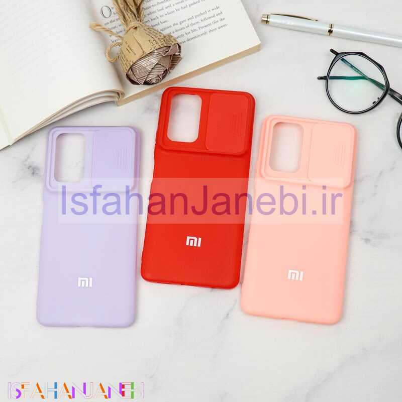 اصفهان جانبی-قاب سیلیکونی TPU محافظ لنزدار کشویی Xiaomi Redmi Note 10 Pro لایت