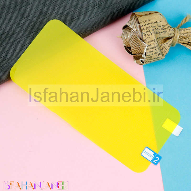 اصفهان جانبی-برچسب پشت تمام چسب زرد Xiaomi Poco M3 Pro