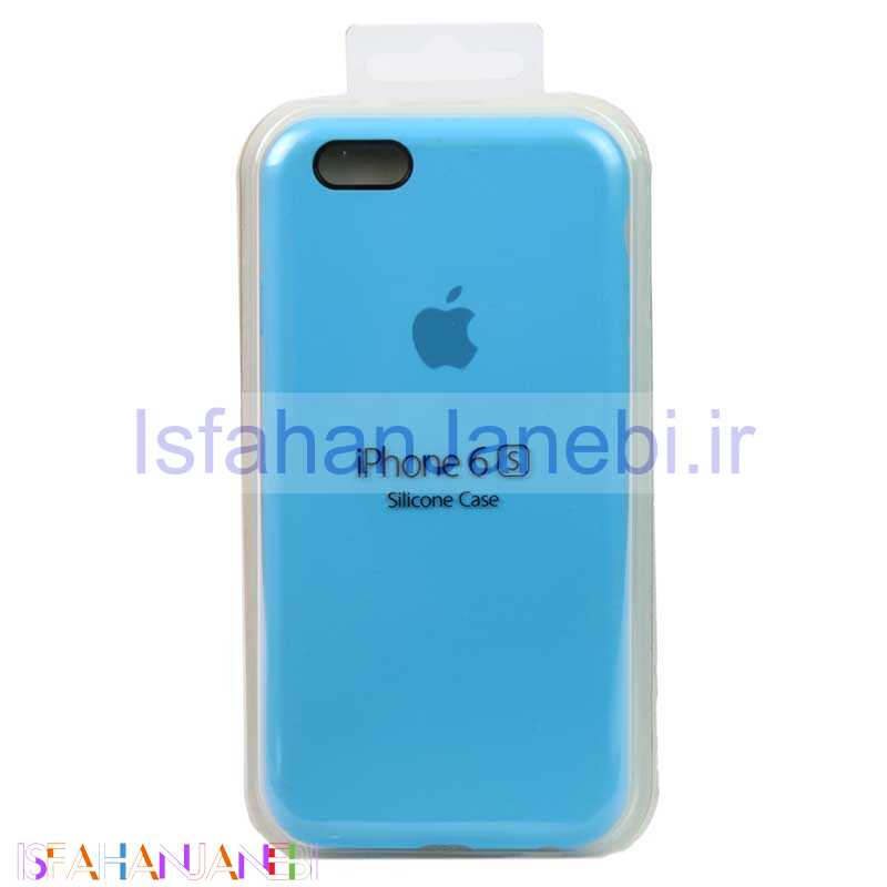 اصفهان جانبی-قاب سیلیکونی iPhone 6 آبی آسمانی