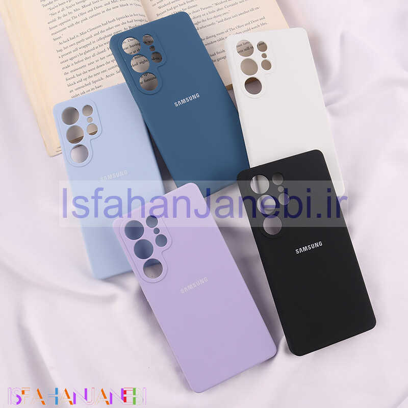 اصفهان جانبی-قاب سیلیکونی اصلی زیربسته سامسونگ Galaxy S25 Ultra محافظ لنزدار