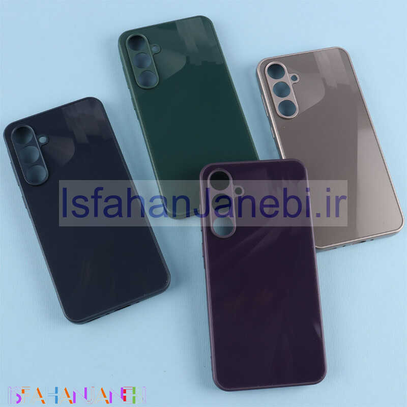 اصفهان جانبی-قاب PVD لیزری سه بعدی سامسونگ Galaxy A35 محافظ لنزدار
