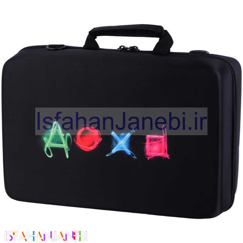 اصفهان جانبی-کیف کنسول بازی PS5 Slim طرح دکمه دسته بازی کد 5