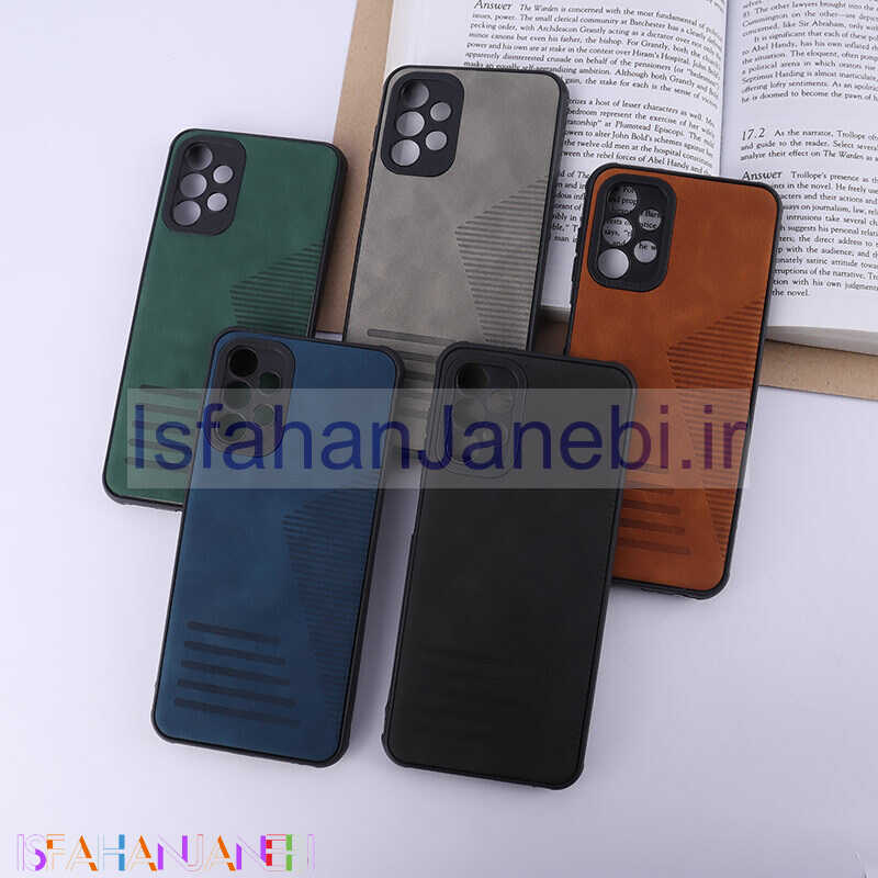 اصفهان جانبی-قاب چرمی Pro Camera سامسونگ Galaxy A13 4G محافظ لنزدار