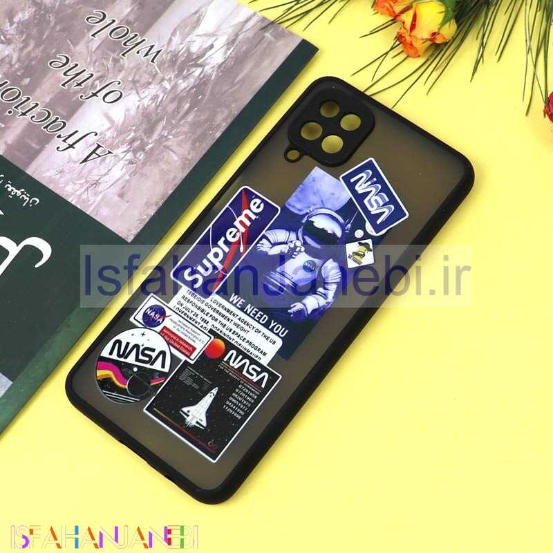 اصفهان جانبی-قاب PC مات محافظ لنزدار طرحدار NASA سامسونگ A12