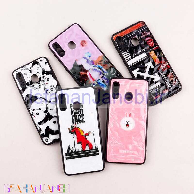 اصفهان جانبی-قاب طرحدار پشت برجسته محافظ لنزدار Samsung Galaxy A20 / A30