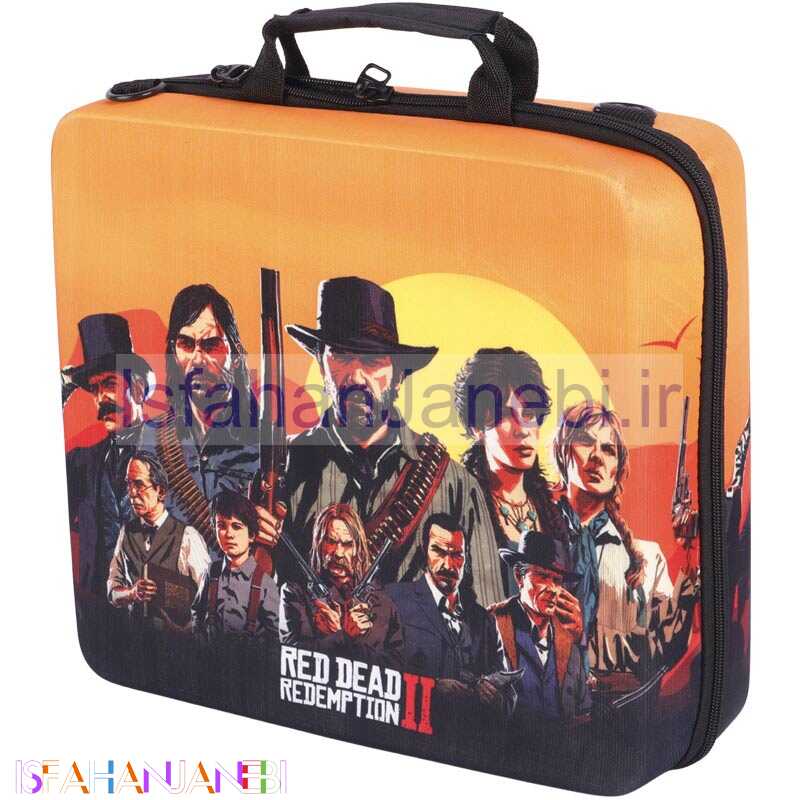 اصفهان جانبی-کیف کنسول بازی PS4 طرح Red Dead Redemption 2 کد 11