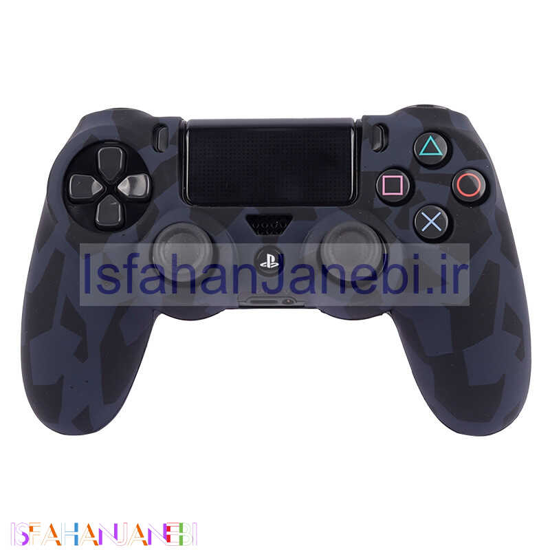 اصفهان جانبی-روکش دسته بازی PS4 طرح فانتزی مشکی طوسی