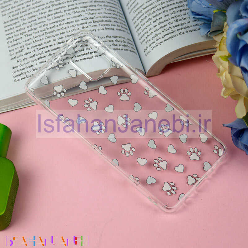 اصفهان جانبی-قاب ژله ای شفاف طرحدار ردپا Samsung Galaxy A51