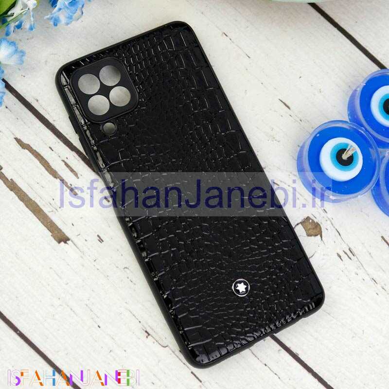 اصفهان جانبی-قاب چرمی Mont Blanc سامسونگ A22 4G مشکی