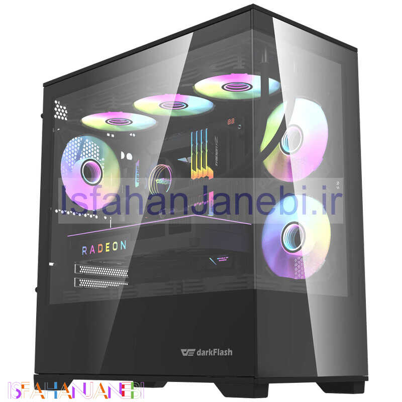 اصفهان جانبی-کیس کامپیوتر دارک فلش DarkFlash DK415P