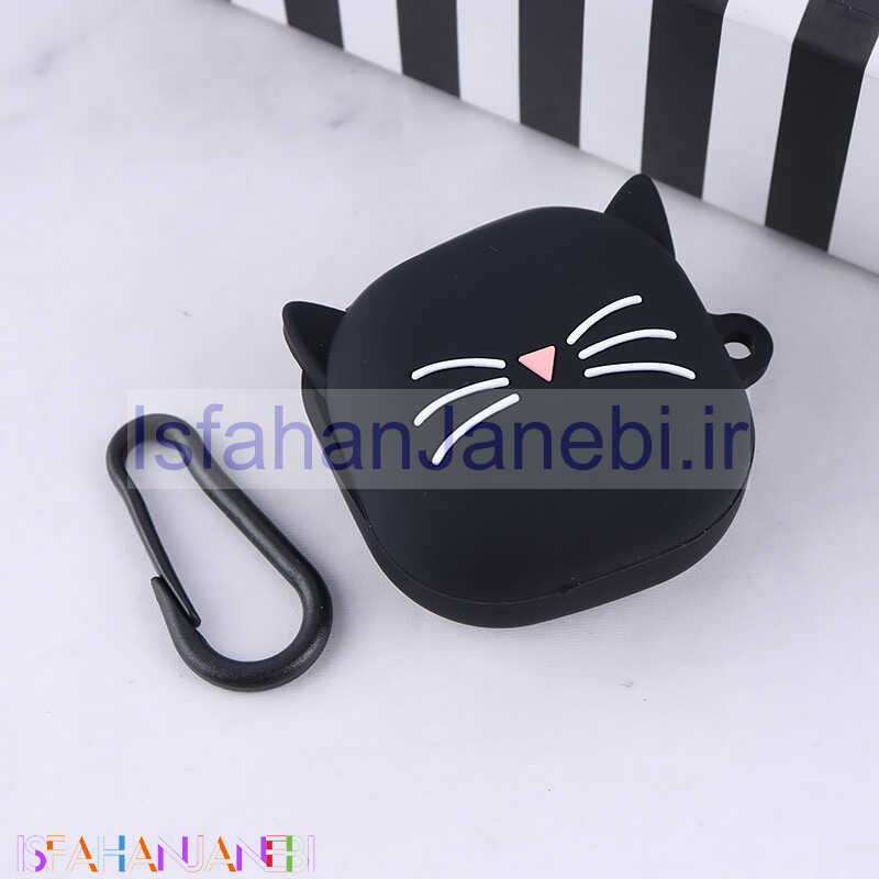 اصفهان جانبی-کاور سیلیکونی عروسکی گلکسی بادز 2 طرح گربه