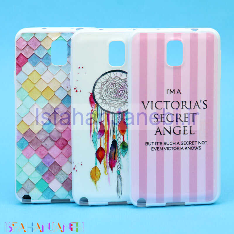 اصفهان جانبی-قاب فانتزی سفید طرح مختلف سامسونگ Note 3