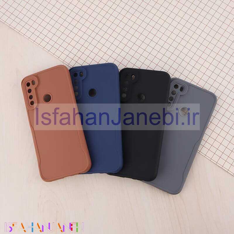 اصفهان جانبی-قاب ژله ای Defender شیائومی Redmi Note 8 محافظ لنزدار