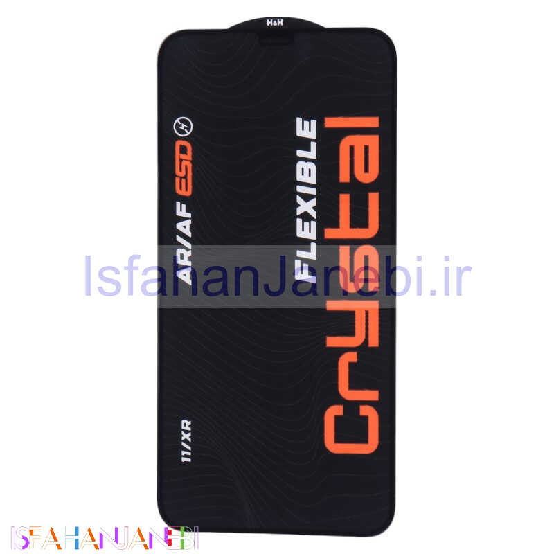 اصفهان جانبی-گلس Crystal Anti Static آیفون iPhone 11 / XR