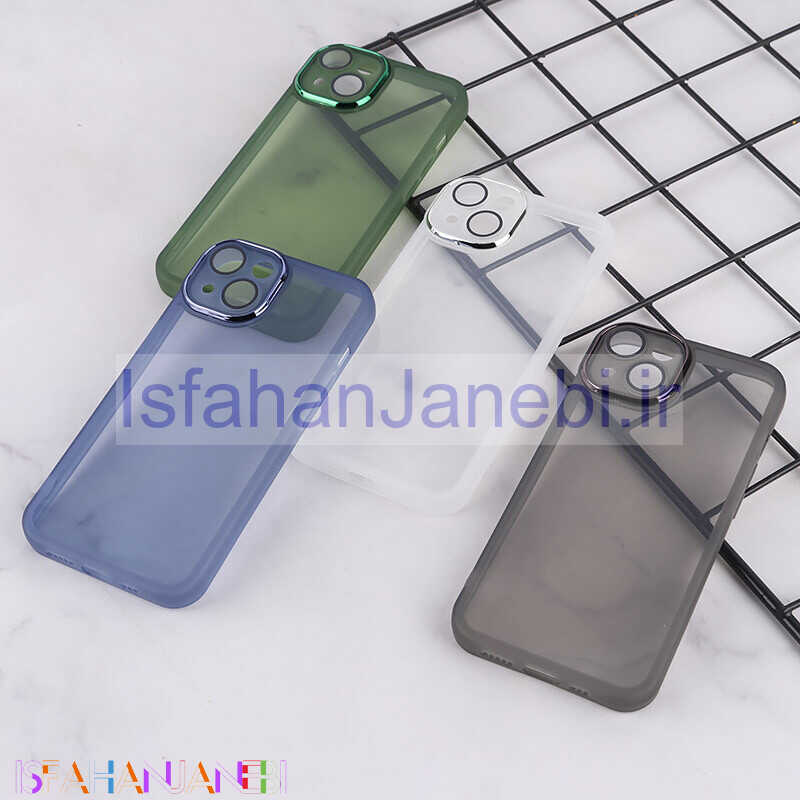 اصفهان جانبی-قاب Space آیفون iPhone 13 دور محافظ متال محافظ لنزدار